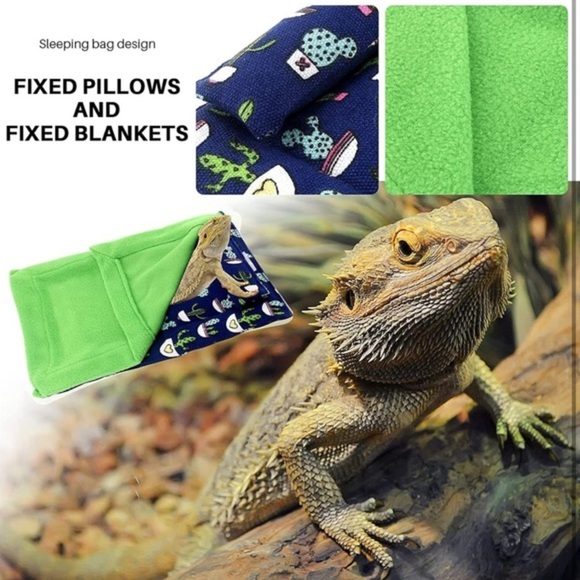 The Cozy Retreat: Lizard Sleeping Bag‎ for Your Reptile Dragon - Picture 7 of 10